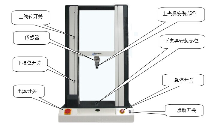 拉力试验机外观